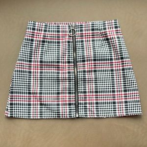 Plaid Skirt